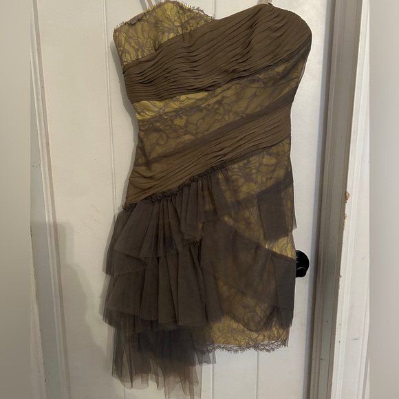 EUC BCBGMaxAzria Runway Strapless Dress Sz 6 - Picture 6 of 16